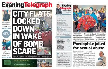 Evening Telegraph Late Edition – October 26, 2021