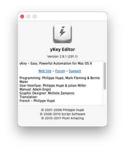 yKey for Mac 2.9.1 macOS