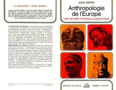 Anthropologie de l`Europe. une histoire ethnique et linguistique. traduit de l`anglais par Eudes de Saint-Simon