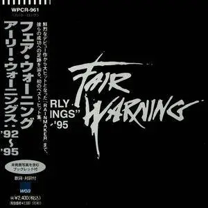 Fair Warning - Early Warnings: '92~'95 (1997) [Japan 1st Press]