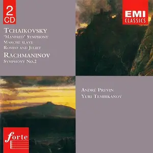 André Previn, Yuri Temirkanov - Tchaikovsky: Manfred Symphony; Marche Slave; Romeo & Juliet; Rachmaninov: Symphony No.2 (1997)