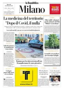 la Repubblica Milano - 21 Febbraio 2023