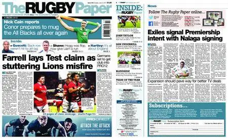 The Rugby Paper – June 04, 2017