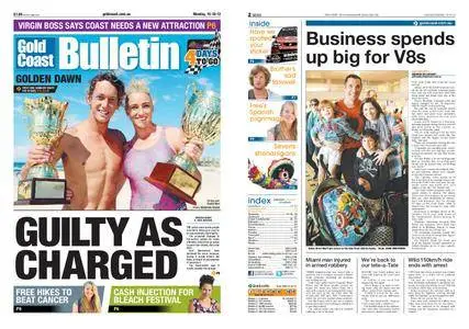 The Gold Coast Bulletin – October 15, 2012