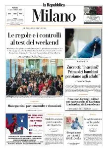 la Repubblica Milano - 27 Novembre 2021