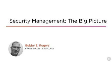 Security Management: The Big Picture