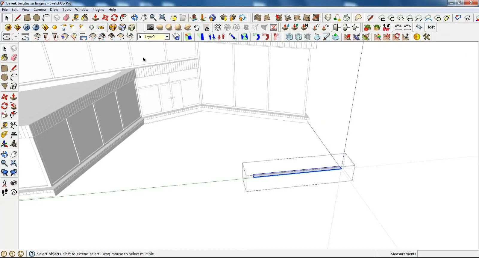 Sketchup 2d чертеж