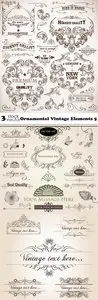 Vectors - Ornamental Vintage Elements 5