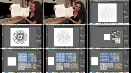 Skillshare - Drawing Geometric Designs: From Hand Sketch to Digital Pattern