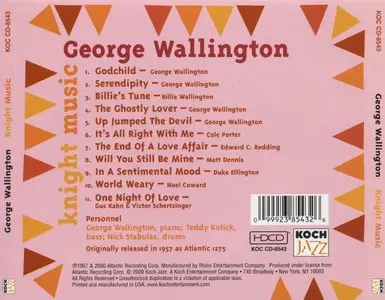 George Wallington - Knight Music (1956) {Atlantic--Koch Jazz KOCCD-8543 rel 2000}