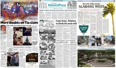 Philippine Daily Inquirer – October 31, 2014