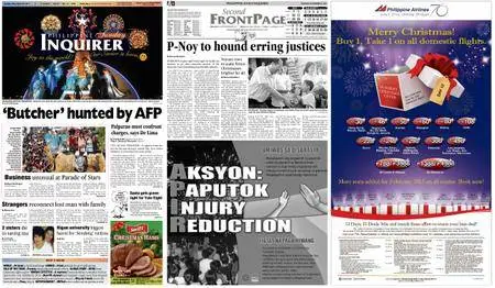 Philippine Daily Inquirer – December 25, 2011