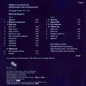 Verdi: Messa Da Requiem / Sergiù Celibidache, Münchner Philharmoniker (2004)
