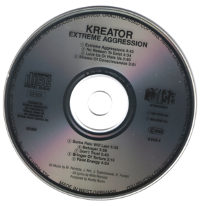 Kreator - Extreme Aggression (1989) [N 0129-2] W. German 1st Press