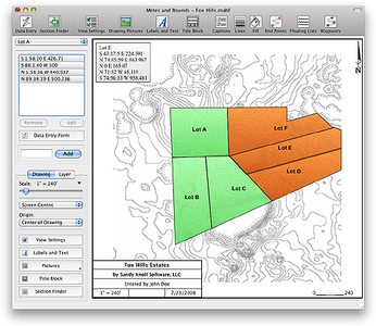 Sandy Knoll Metes and Bounds 4.9.0 Pro Mac Os X