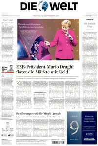 Die Welt - 13 September 2019