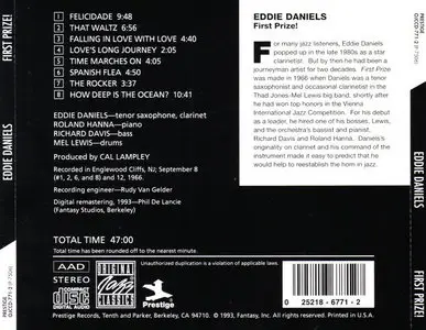 Eddie Daniels - First Prize! (1966) {Prestige OJCCD-771-2 rel 1993}