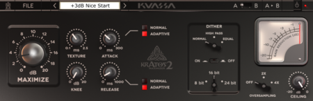 Kuassa Kratos 2 Maximizer v1.0.2 VST VST3 [PC x86 x64]