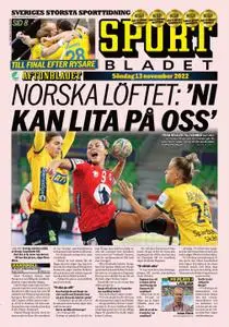 Sportbladet – 13 november 2022