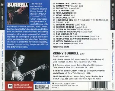 Kenny Burrell - The Bluesin' Around Sessions (2013) {Essential Jazz 24bit Remaster rec 1961-1962}