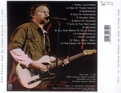 Don Henley - One Of These Nights (2002)