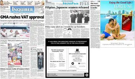 Philippine Daily Inquirer – March 22, 2005