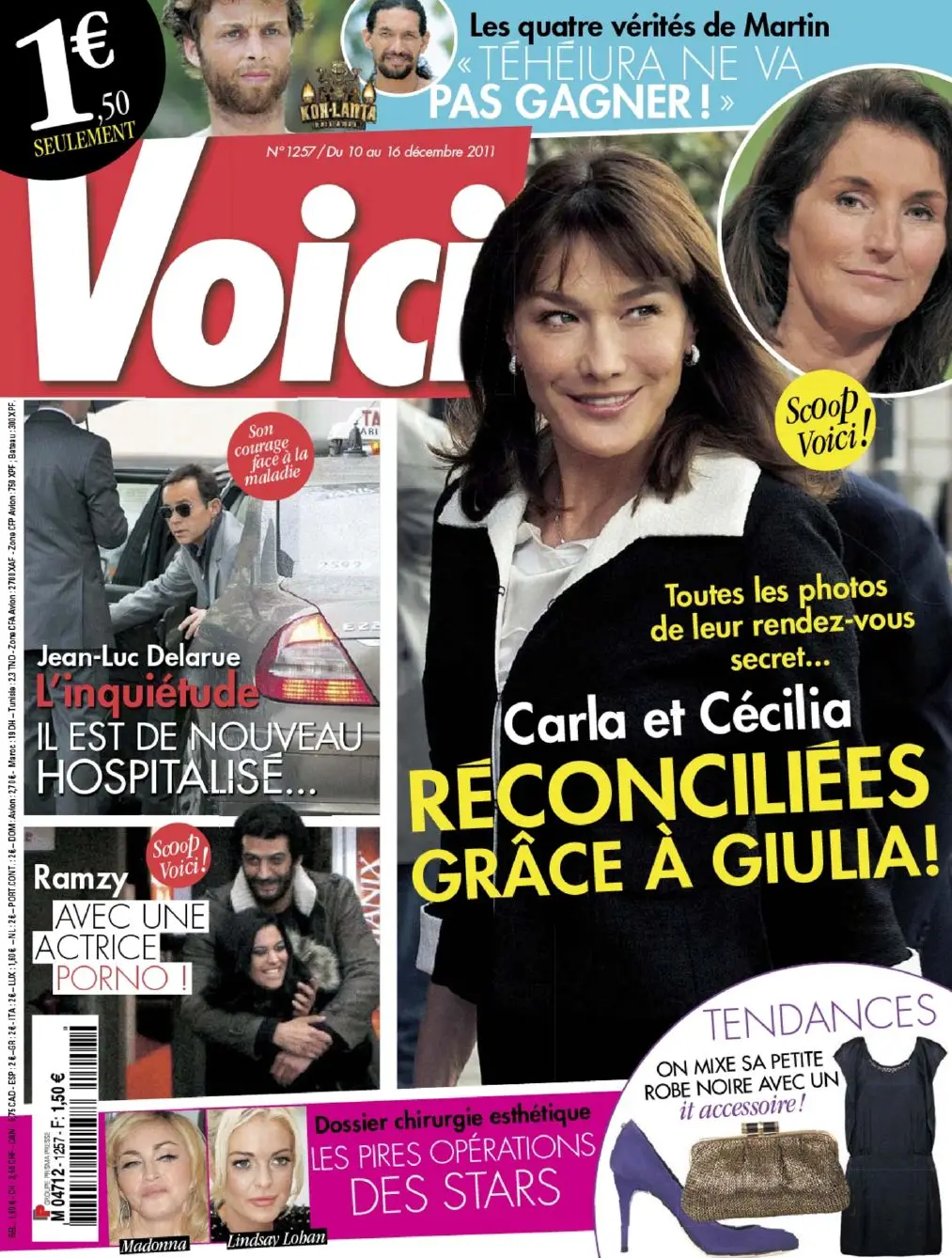 Voici N° 1257 du 10 au 16 Décembre 2011