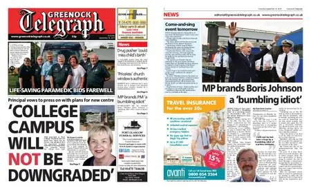 Greenock Telegraph – September 14, 2019