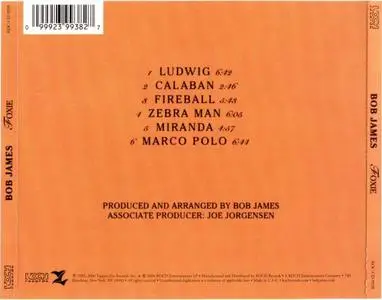Bob James - Foxie (1983) {Tappan Zee/KOC 9938}