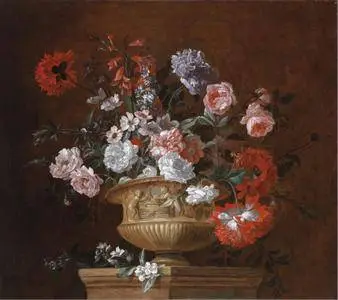 Flemish Still Life with Flowers 17-18 century