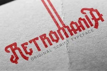 CreativeMarket - Retromania font 2555815