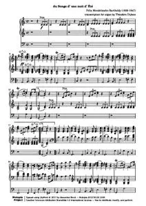 Mendelssohn-BartholdyF - MARCHE NUPTIALE (Wedding march)