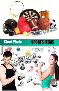 Sports Items - UHQ Stock Photo