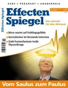 Effecten Spiegel - 7 April 2016