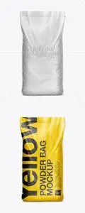 25kg Powder Sack Mockup 10987