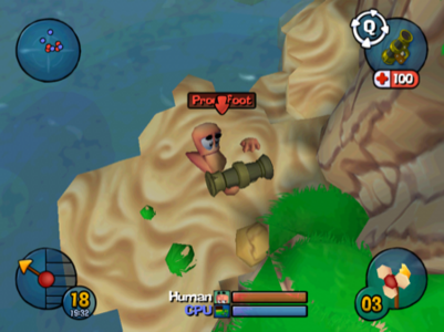 Worms 3D - [mac osX Game, intel&ppc]