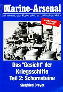 Das 'Gesicht' der Kriegsschiffe, Teil 2: Schornsteine (Marine-Arsenal Sonderheft 20)