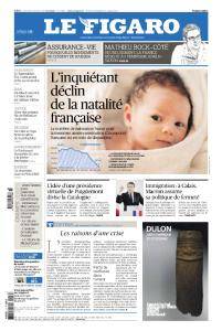 Le Figaro du Mercredi 17 Janvier 2018