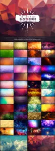 50 Low Poly Backgrounds