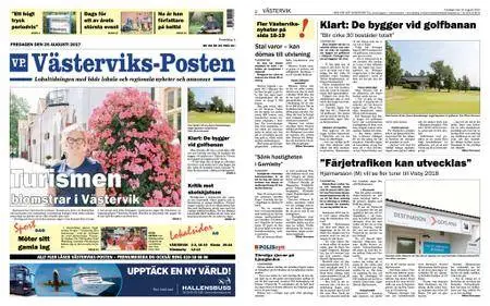 Västerviks-Posten – 25 augusti 2017