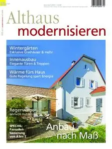 Althaus Modernisieren – Mai 2019