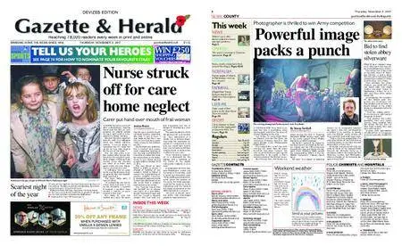 Gazette & Herald – November 02, 2017