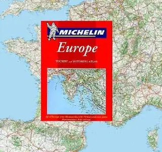 Michelin Road Atlas 2004-2005 - Maps of Western Europe's major roads
