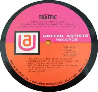 Traffic: Traffic - Original US Release - 24/96 rip to redbook