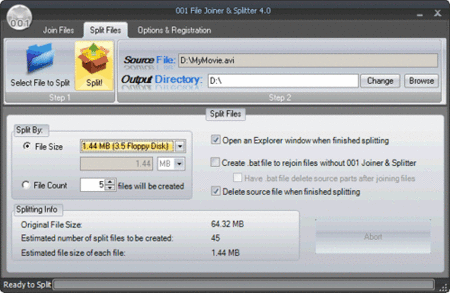  File Joiner & Splitter 4.0.4.2