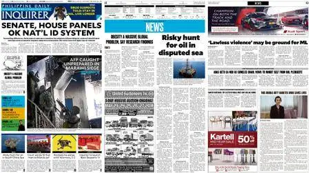Philippine Daily Inquirer – May 24, 2018