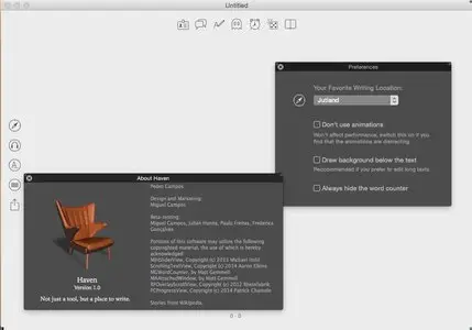 Haven 1.0 Mac OS X
