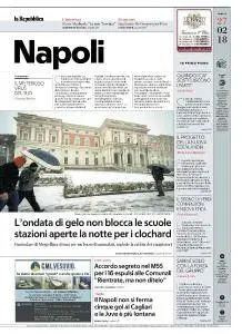 la Repubblica Napoli - 27 Febbraio 2018