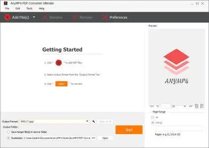 AnyMP4 PDF Converter Ultimate 3.3.20 Multilingual + Portable