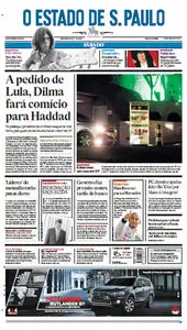 Jornal O Estado de São Paulo - 29 de setembro de 2012 - Sábado